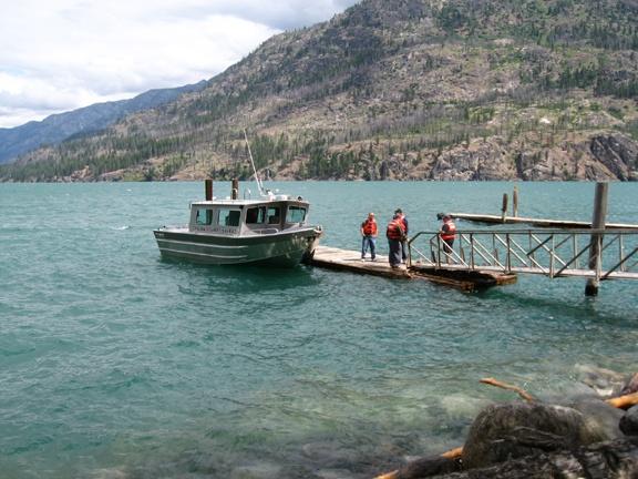 Lucerne, Lake Chelan, WA - Marine 1 at Lucerne