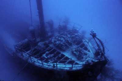 Palawan Shipwreck - Bow