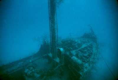 Palawan Shipwreck - Bow