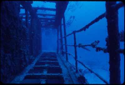 Palawan Shipwreck - Deck