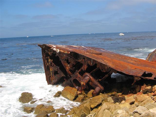 Denominator Ship Wreck - Denominator Hull (underwater)