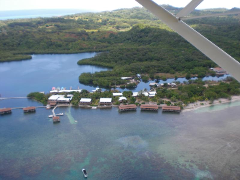Cocoview Resort - Roatan Honduras - View of Resort