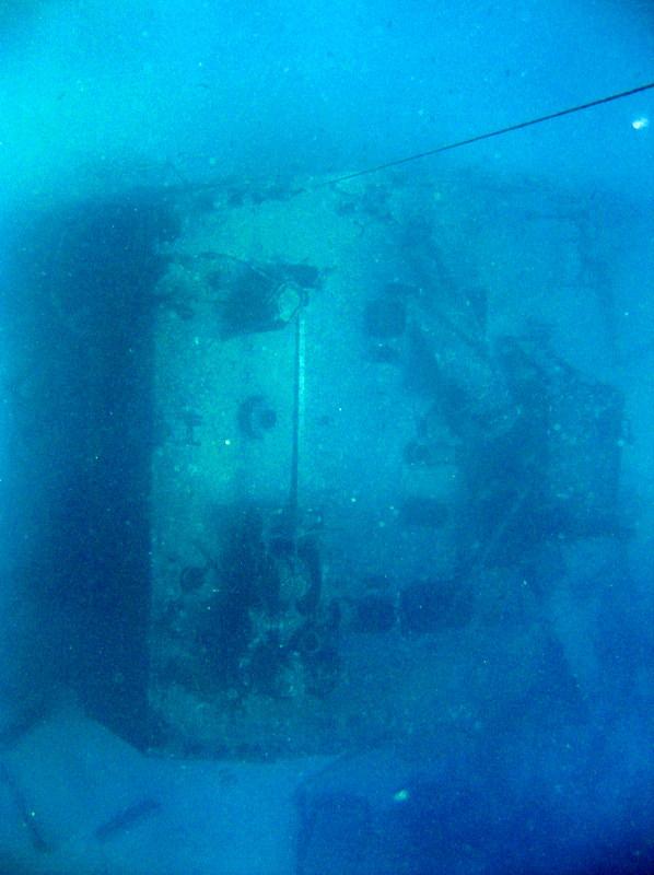 LCU (Landing Craft Utility) Wreck - Aft of Shallow LCU