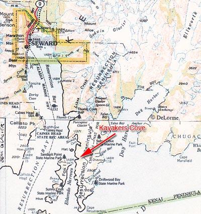 Kayakers Cove - Kayaker’s Cove Map