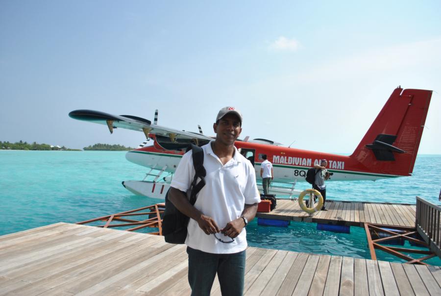 Meemu Atoll - on the deck!