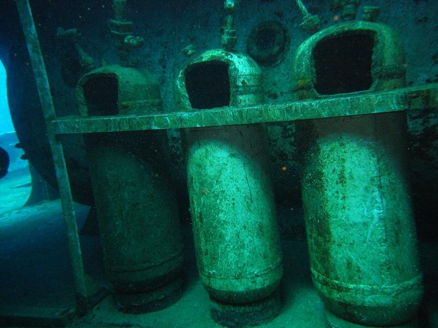 Kittiwake - Not sure what these are. They were next to the hyperbaric chambers