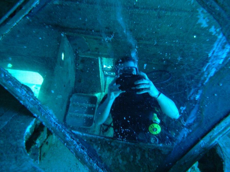 Kittiwake - There is a mirror in one of the room. That’s me taking the picture in the mirror
