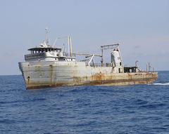 Capt. Greg MicKey - Ship before sinking