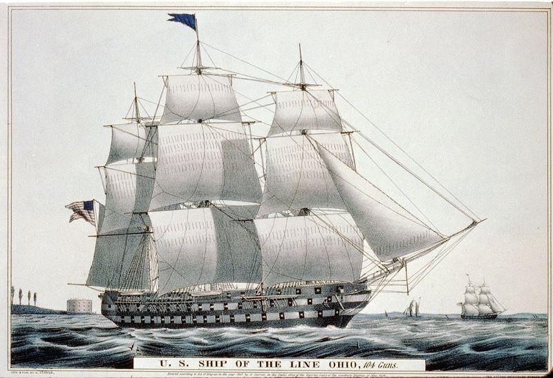 USS Ohio - USS Ohio 1820