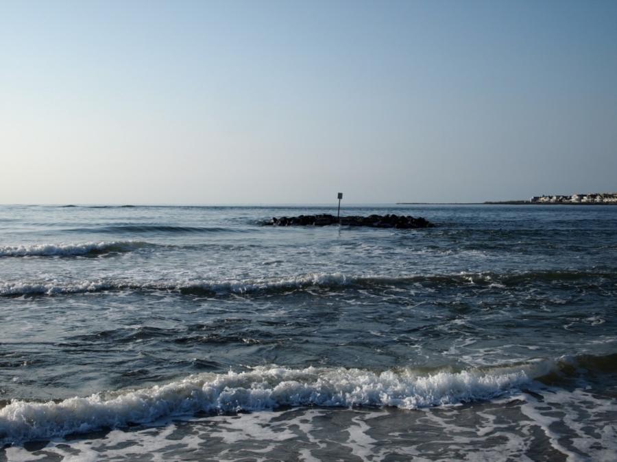 Townsend Inlet - The North jetty