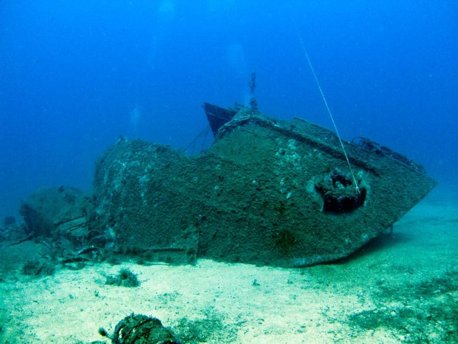 KT12 Wreck "The Bow" - not very big, but very beautiful