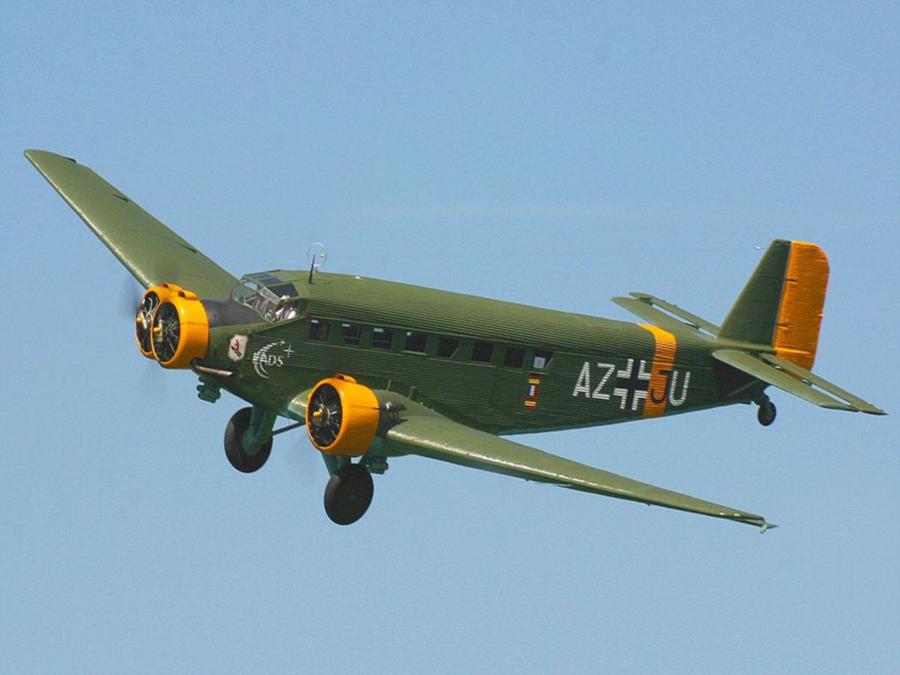 The Junkers 52 wreck - Ju-52 in better shape