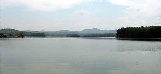 Lake Blue Ridge - Water and mountain view