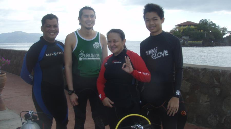 Bauan Divers Sanctuary - A dive week end - with Dive buddies