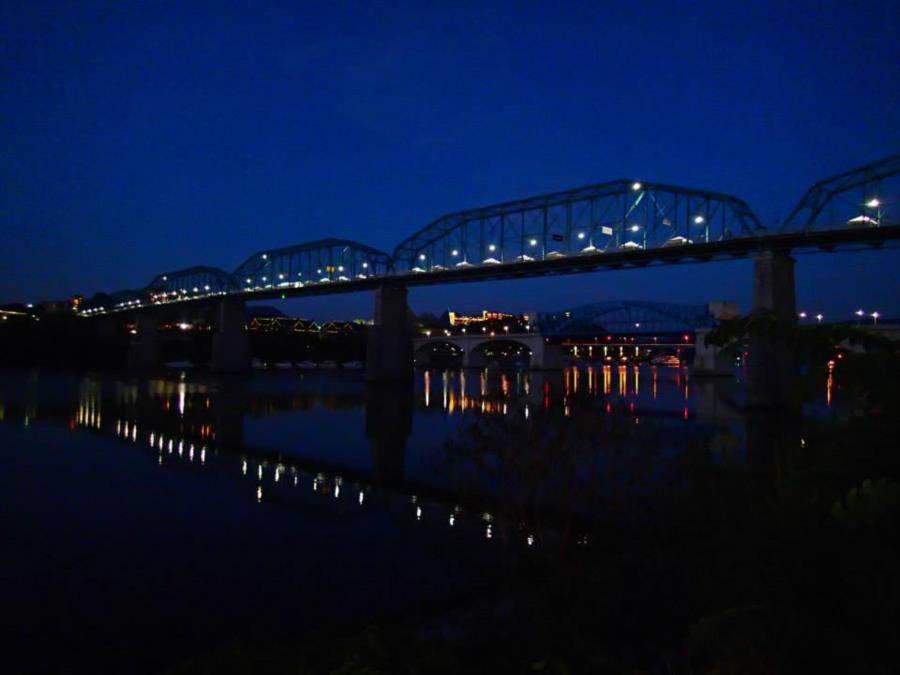 Ross’s Landing - View of the city from entry point