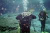 Ginnie Springs - Clearing my mask in the bowl of ginnie springs