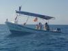 Cozumel - Glen was sea sick on the snorklers boat :(