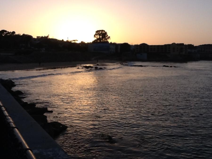 Breakwater Cove - Breakwater at dusk