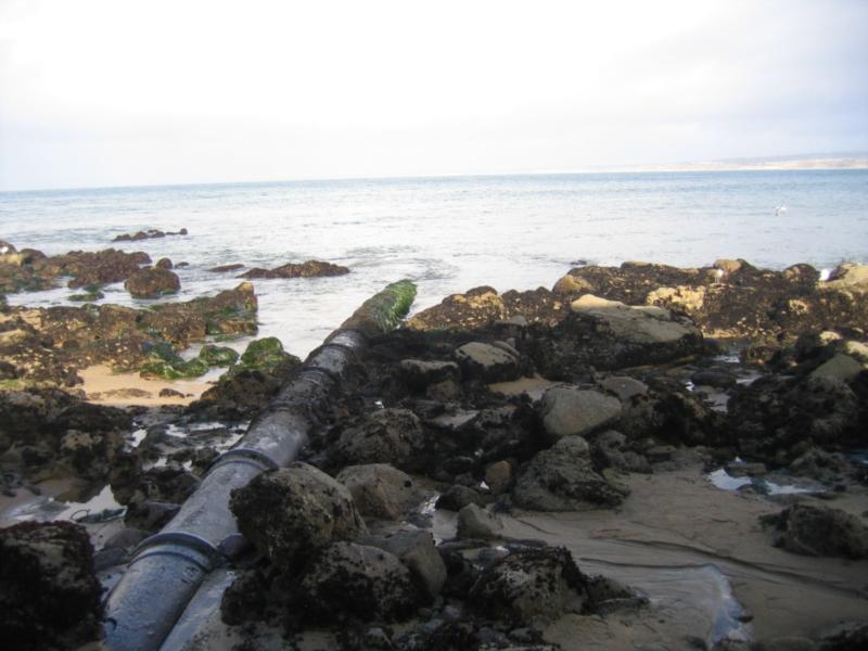 Breakwater Cove - Pipe to the Medtridium field