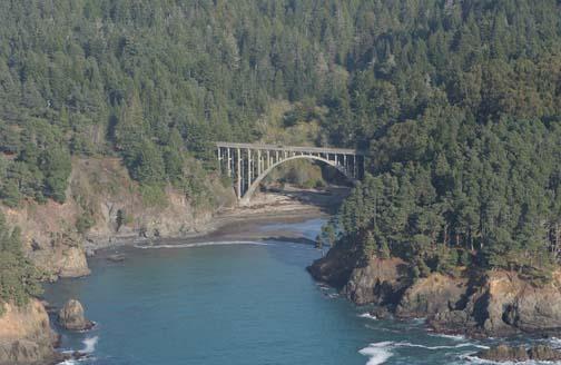 Russian Gulch State Park - Mendocino Coast - Russian Gulch