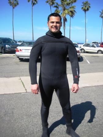 Me gettin ready to dive in la jolla