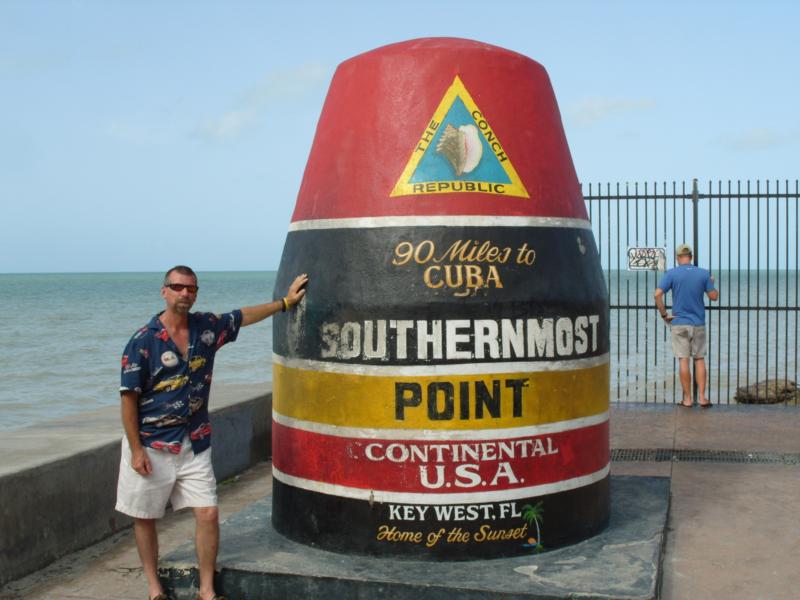 Southern most point (KW)