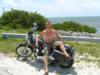 On my Harley 7Mile Bridge (The Keys)