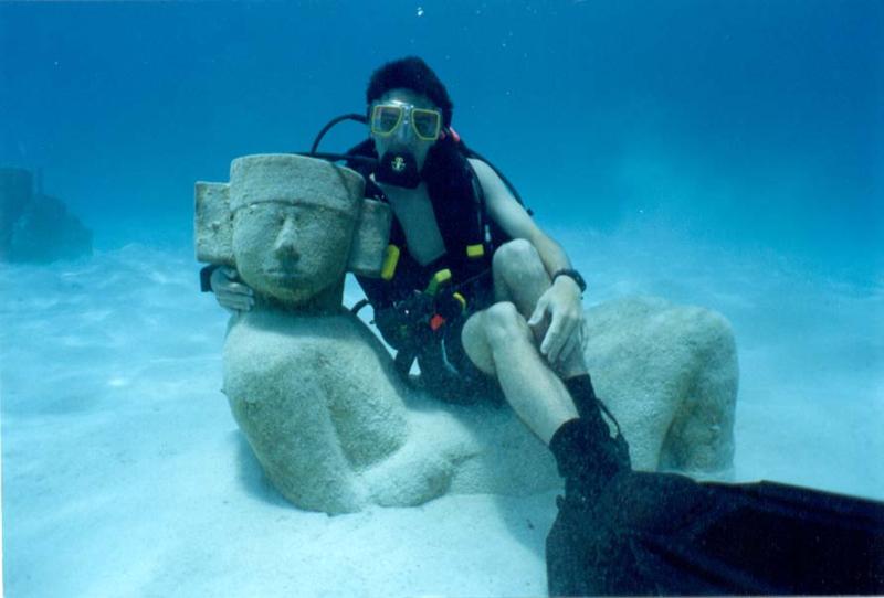 Chac Mool and friend