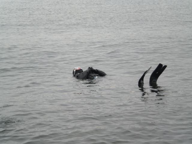 Relaxing at Alki