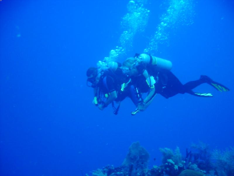 diving