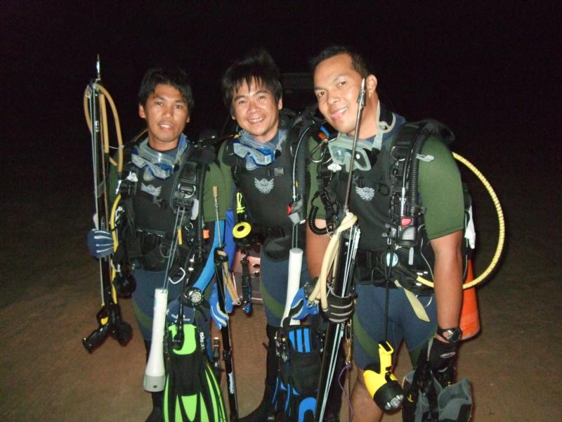 Night Spearfishing