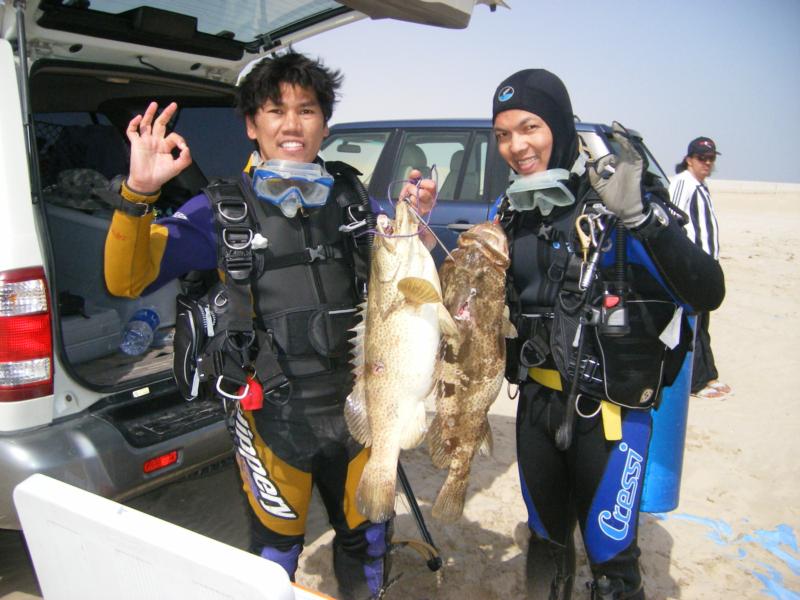 Spearfishing