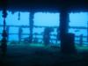 Inside a shipwreck