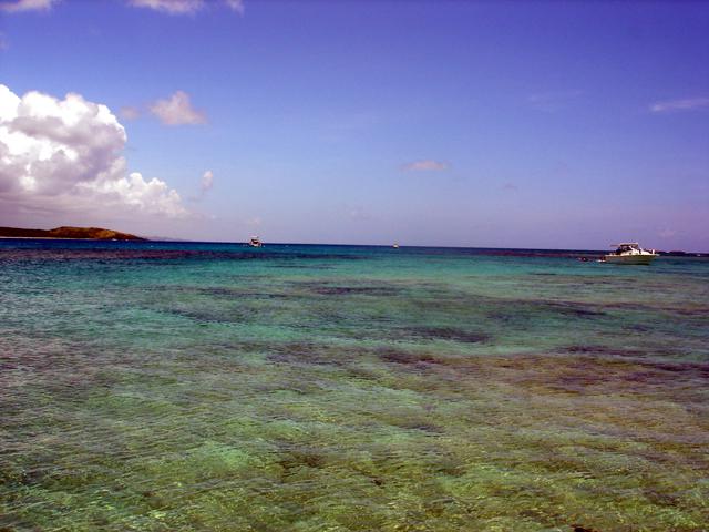 Beautiful Icacos Island.