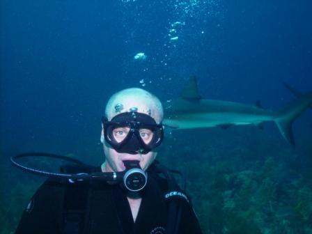 Me and a shark