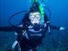 "i’m flying" Christie underwater in Belize