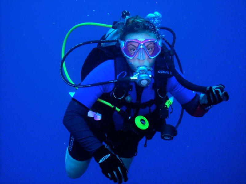 Christie in Cozumel