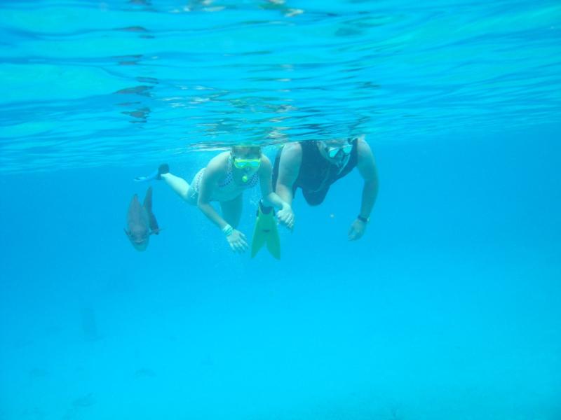 Snorkeling with Brooke