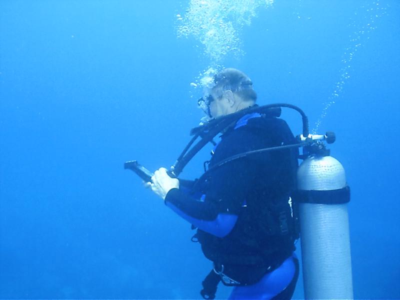 Dad - Safety Stop - Akumal