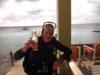 Nice finish to a great dive, Caribe Inn Dock Bonaire