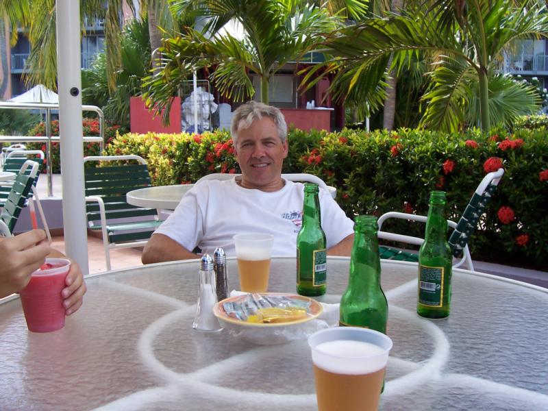 Steve Planted Post Dive in Aruba