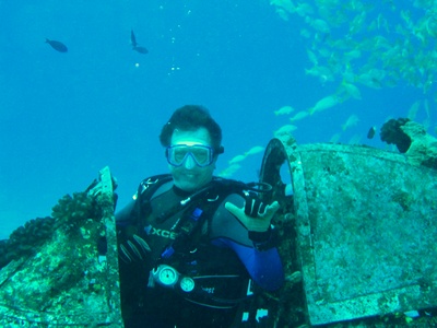 Corsair Wreck, Oahu, Hawaii