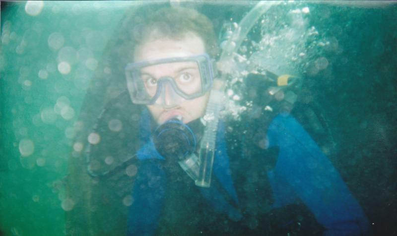 going through the tube