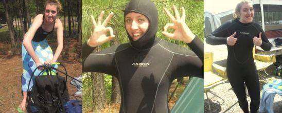 A series of strange scuba memories