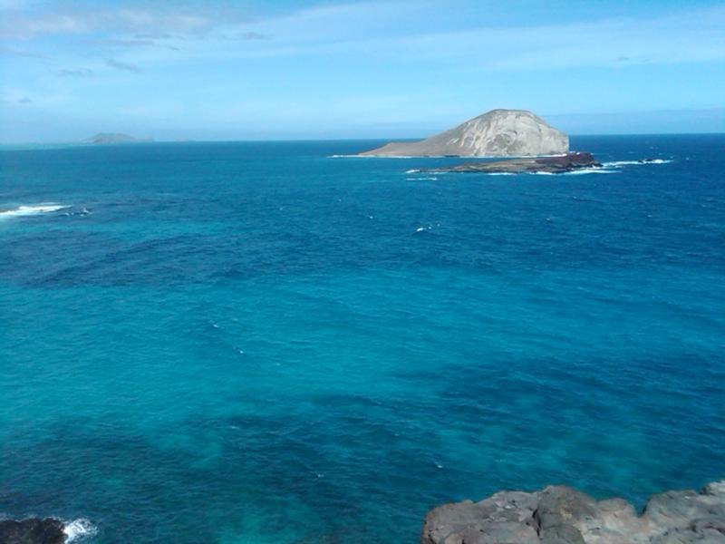 Makapuu lookout Rabit Island