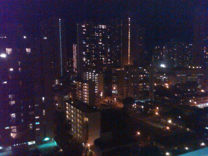 Night View From my new place