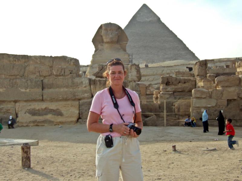 Vanessa in Egypt