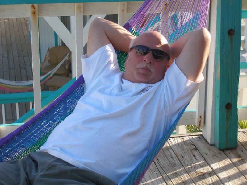 Me relaxing in Belize
