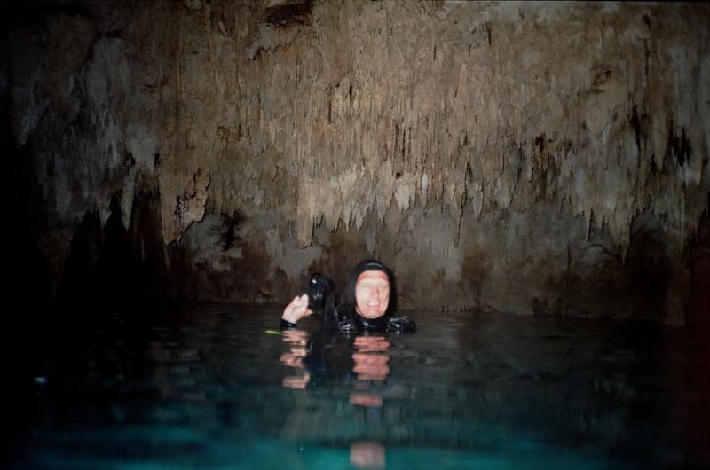 At Los Ojos Cenote