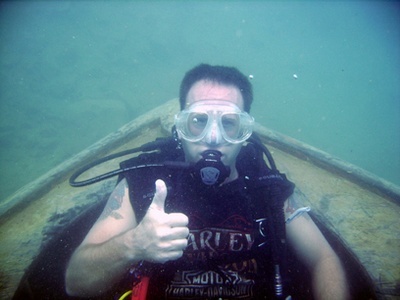 Wreck diving in Blue Lagoon 2